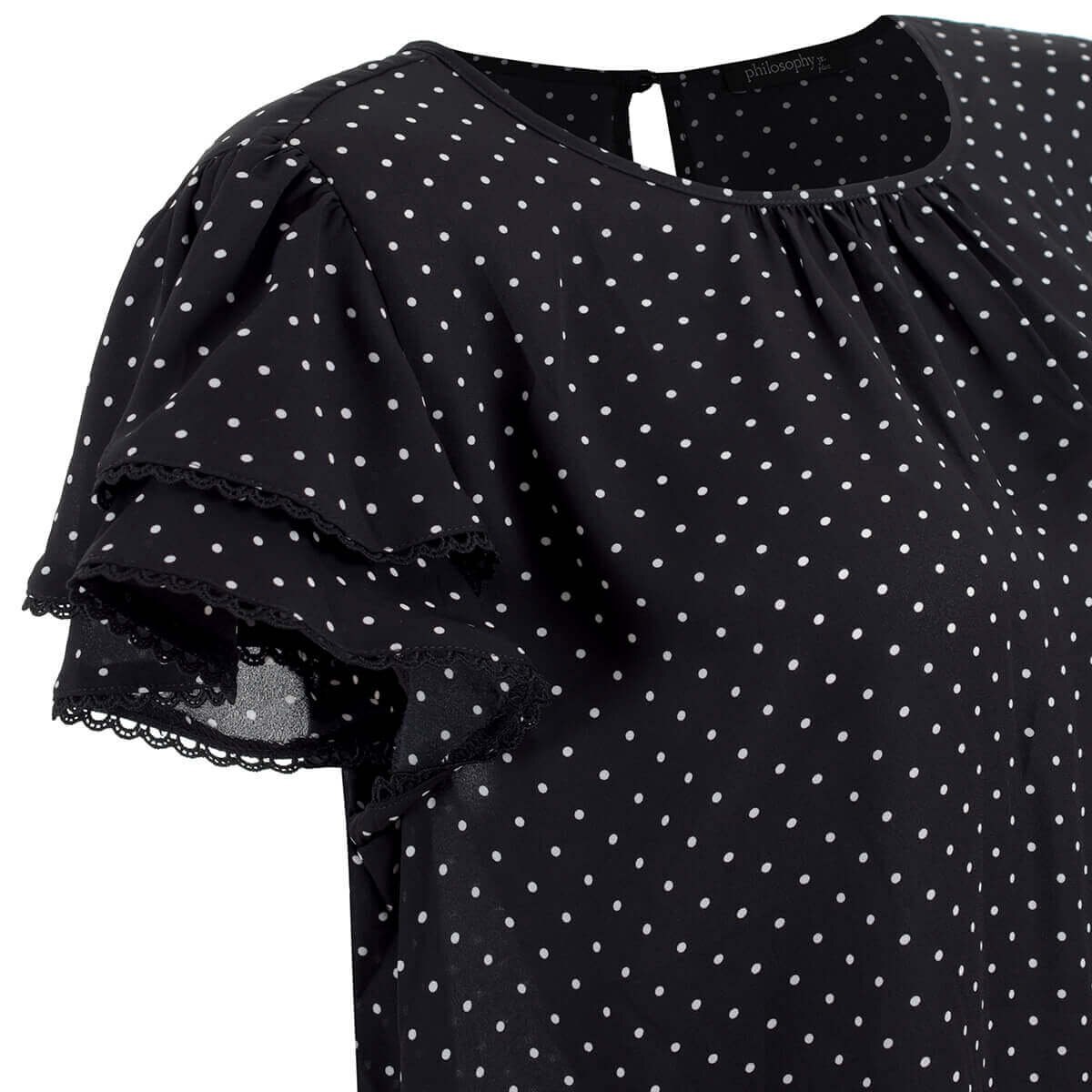 Blusa para Dama Dots Philosophy Jr Plus