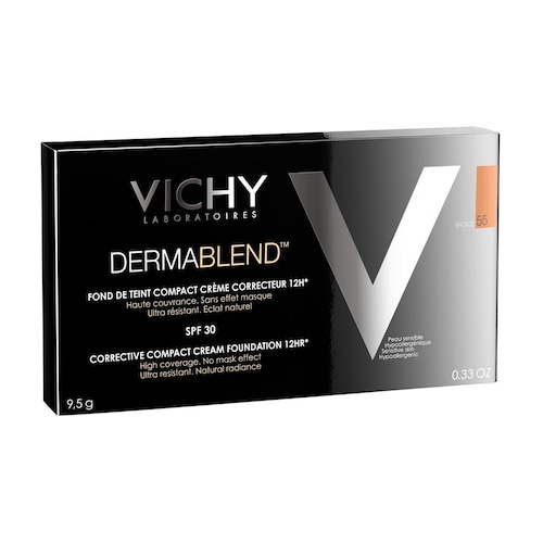Vichy Dermablend Base de Maquillaje en Crema Compacta Tono 50, 10G