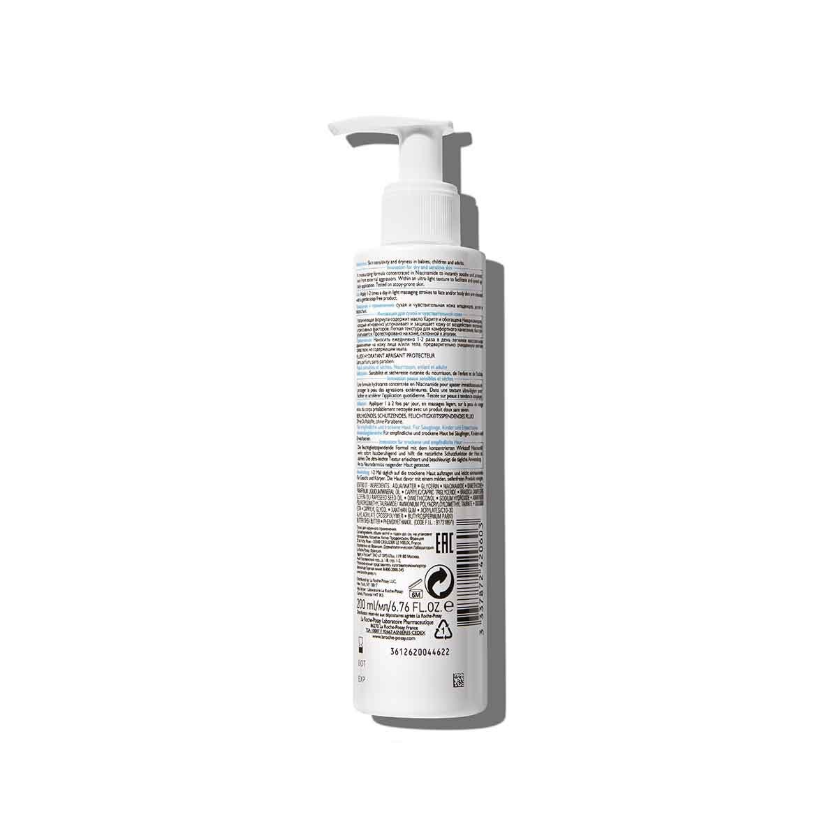 Fluido Hidratante Corporal Lipikar 200 ml image number 1