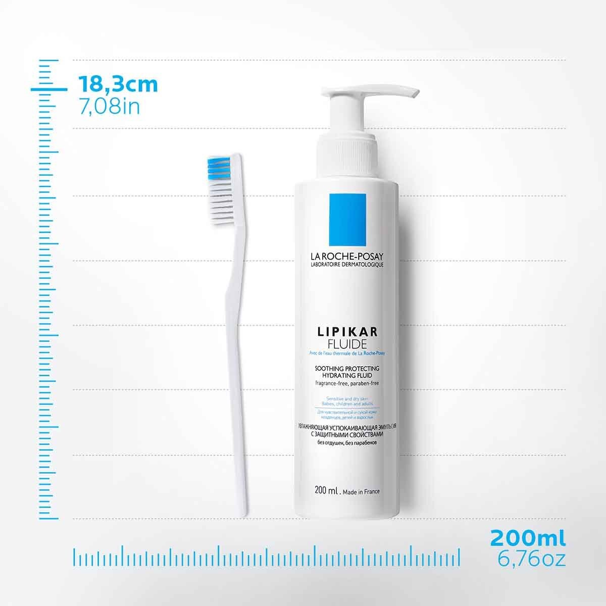 Fluido Hidratante Corporal Lipikar 200 ml image number 2