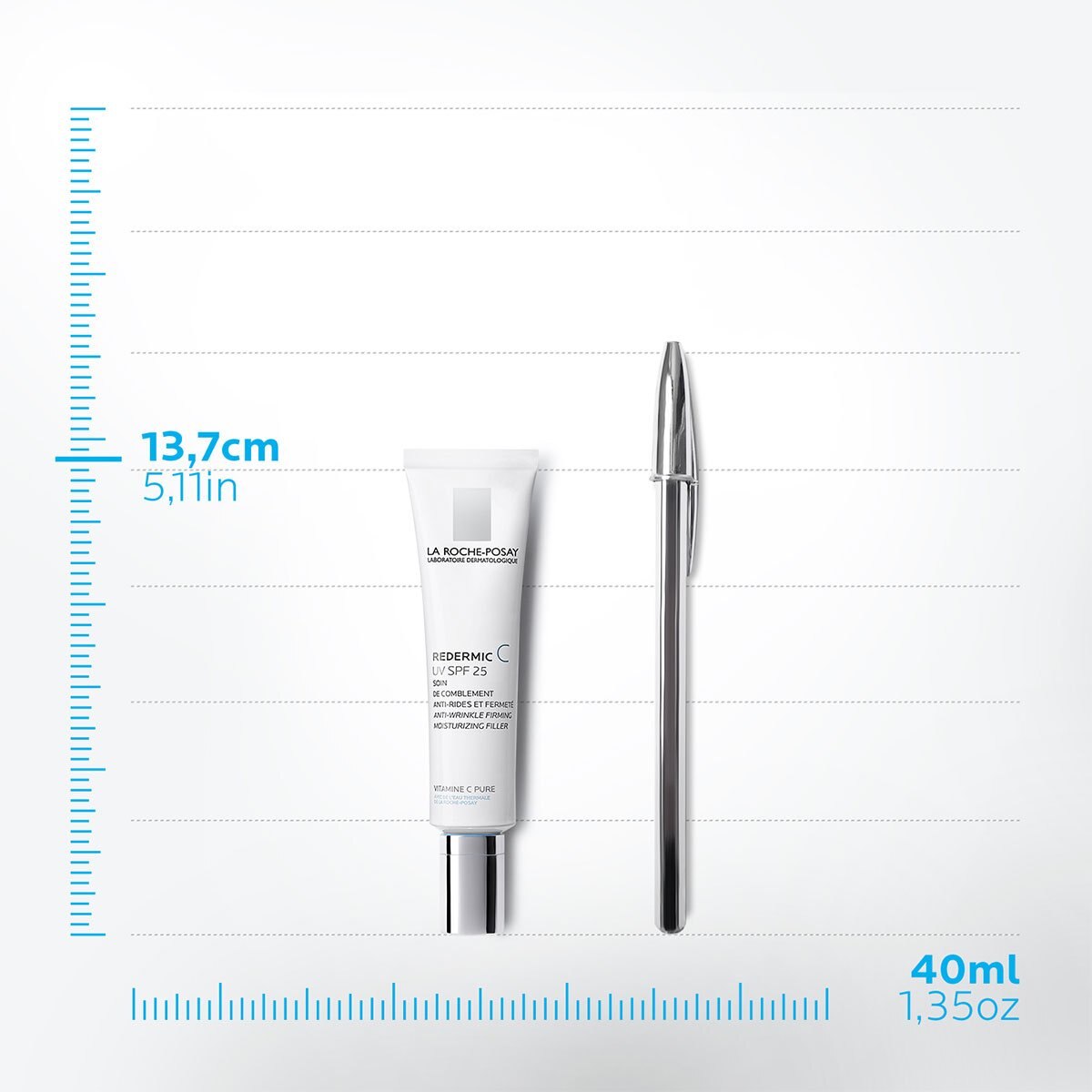La Roche Posay Redermic Hyalu C Uv Fps25 Crema de Día Anti Arrugas 40Ml