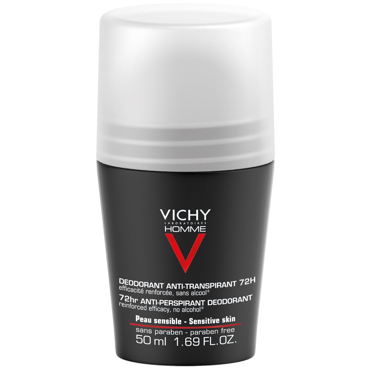 Vichy Homme Desodorante y Antitranspirante 72H 50 ml image number 0