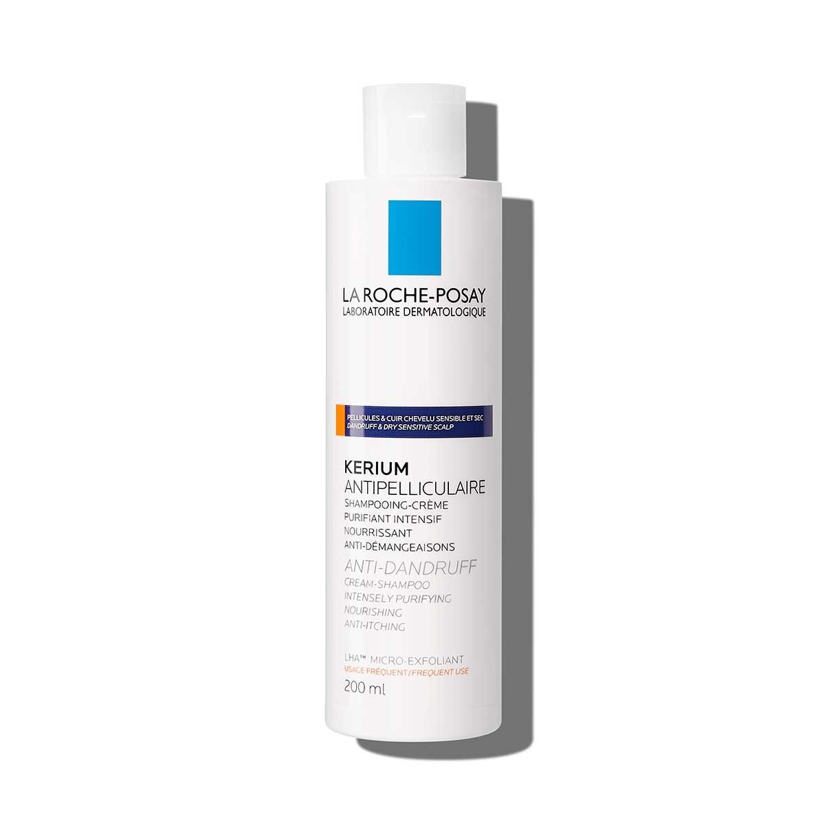 La Roche Posay Shampoo Kerium Para Caspa Seca 200 ml image number 0