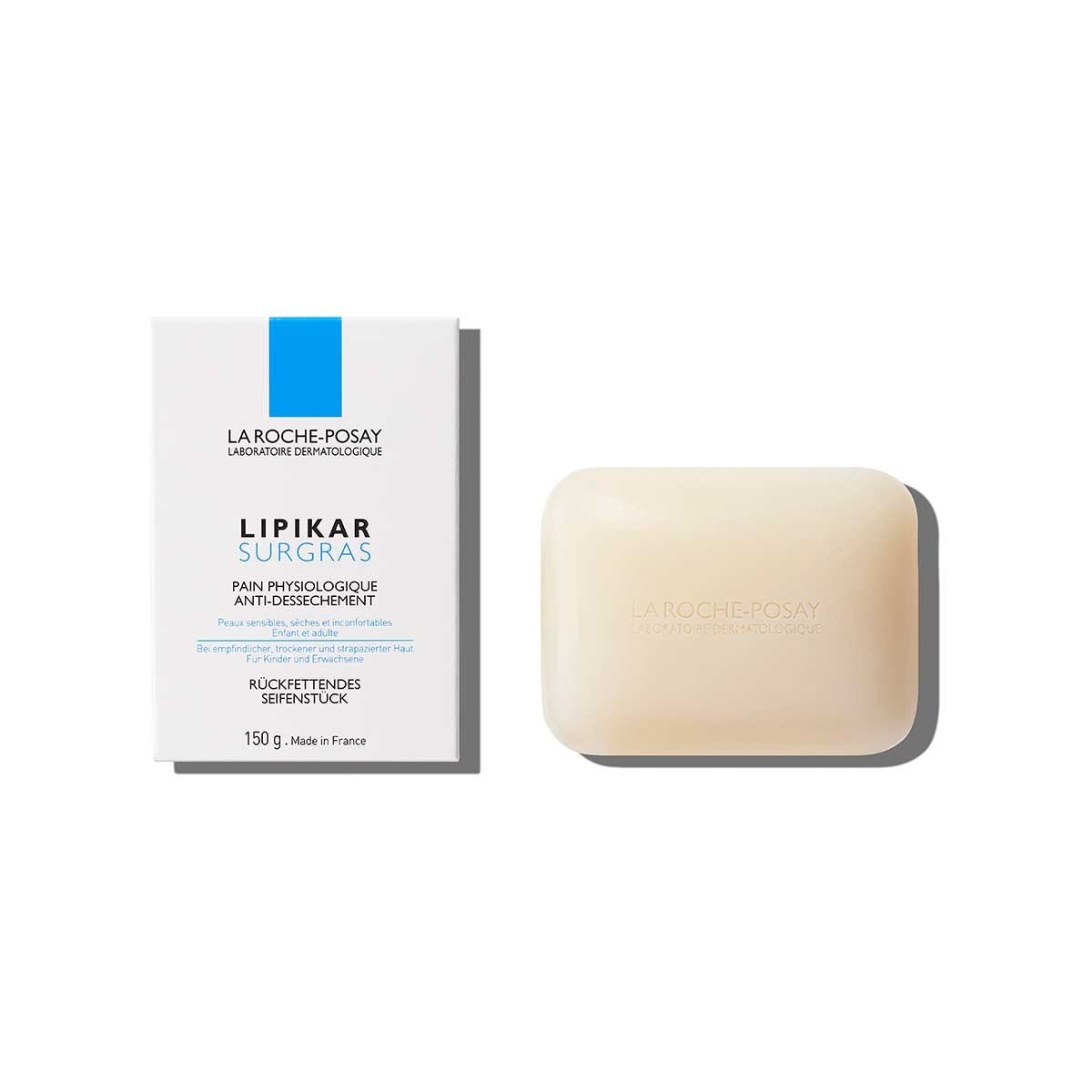 La Roche Posay Barra Dermolimpiadora Lipikar Surgras 150Gr