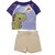 Conjunto con Playera de Dinosaurio Y  Short para Beb&eacute; Baby Creysi