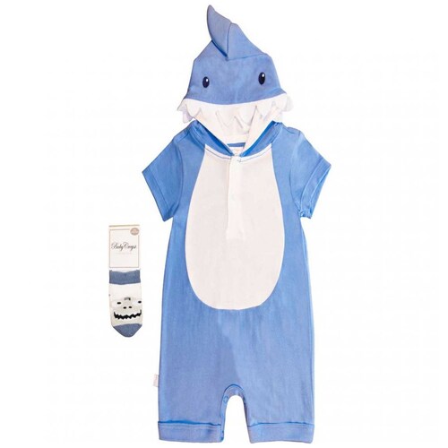 Pañalero de Tiburón con Tin para Bebé Baby Creysi Collection