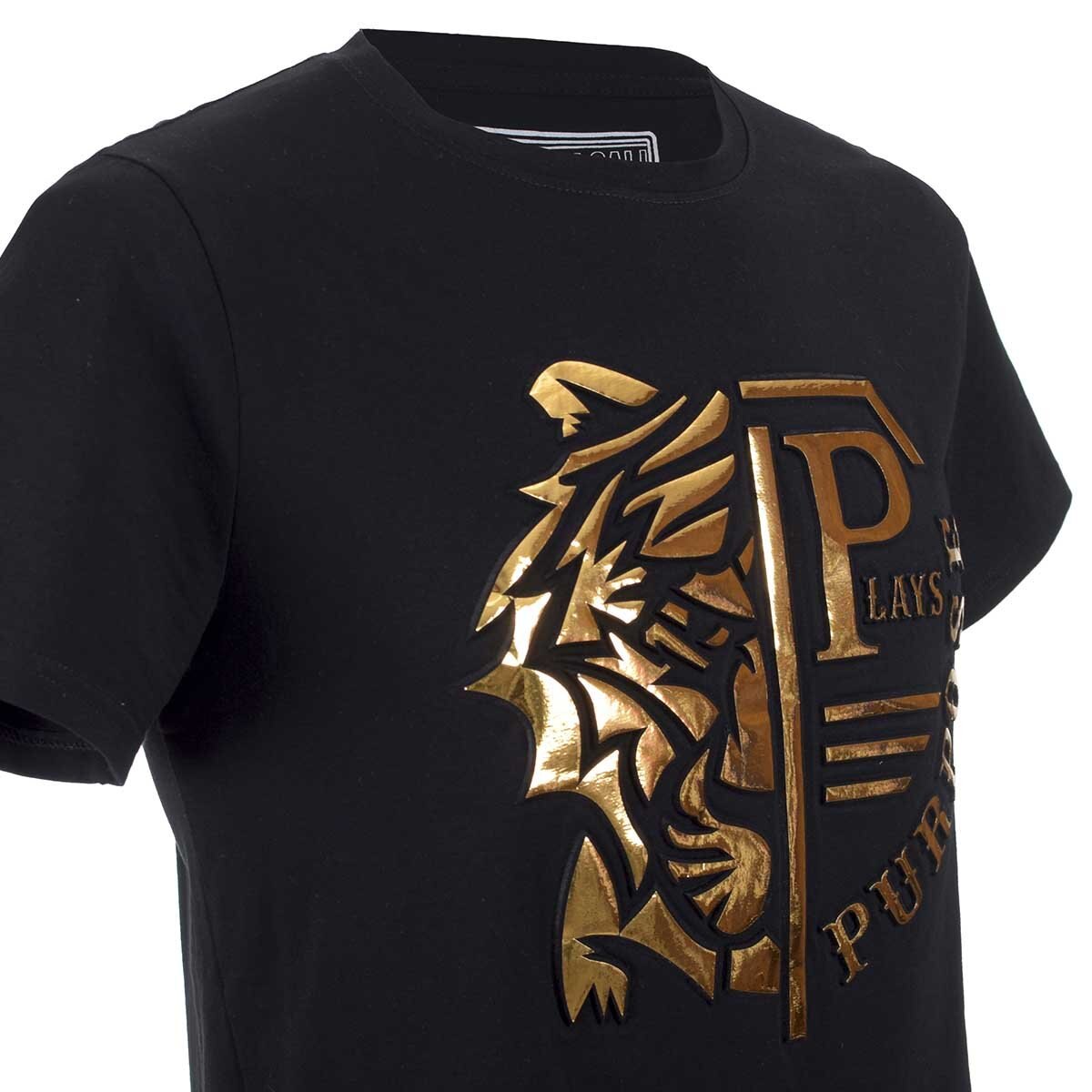 Playera con Estampado Manga Corta Giovanni Gali para Caballero