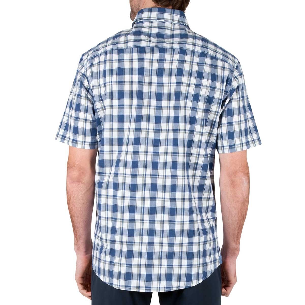 Camisa Manga Corta a Cuadros Haggar para Caballero
