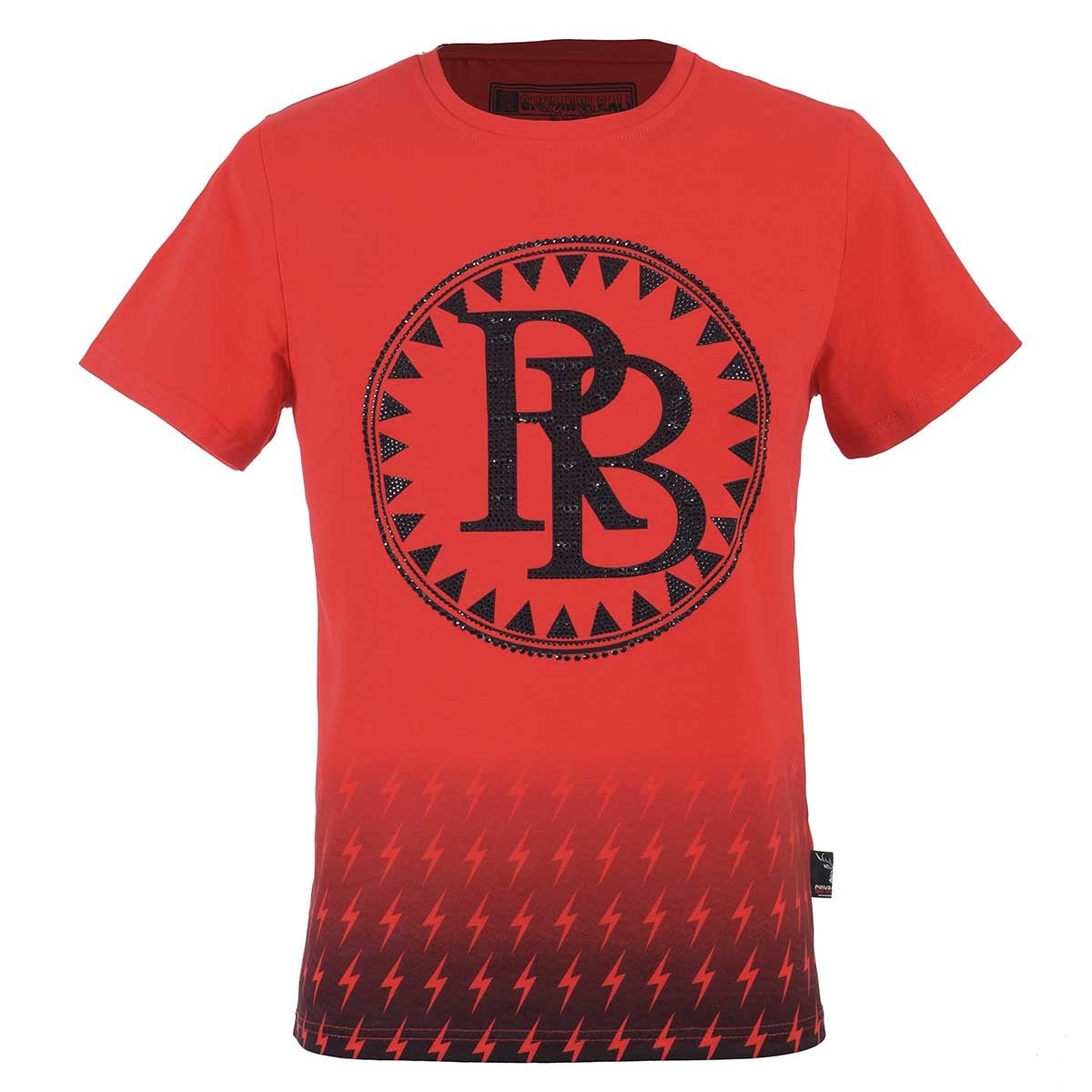 Playera Manga Corta con Degradado Inferior Giovanni Gali para Caballero