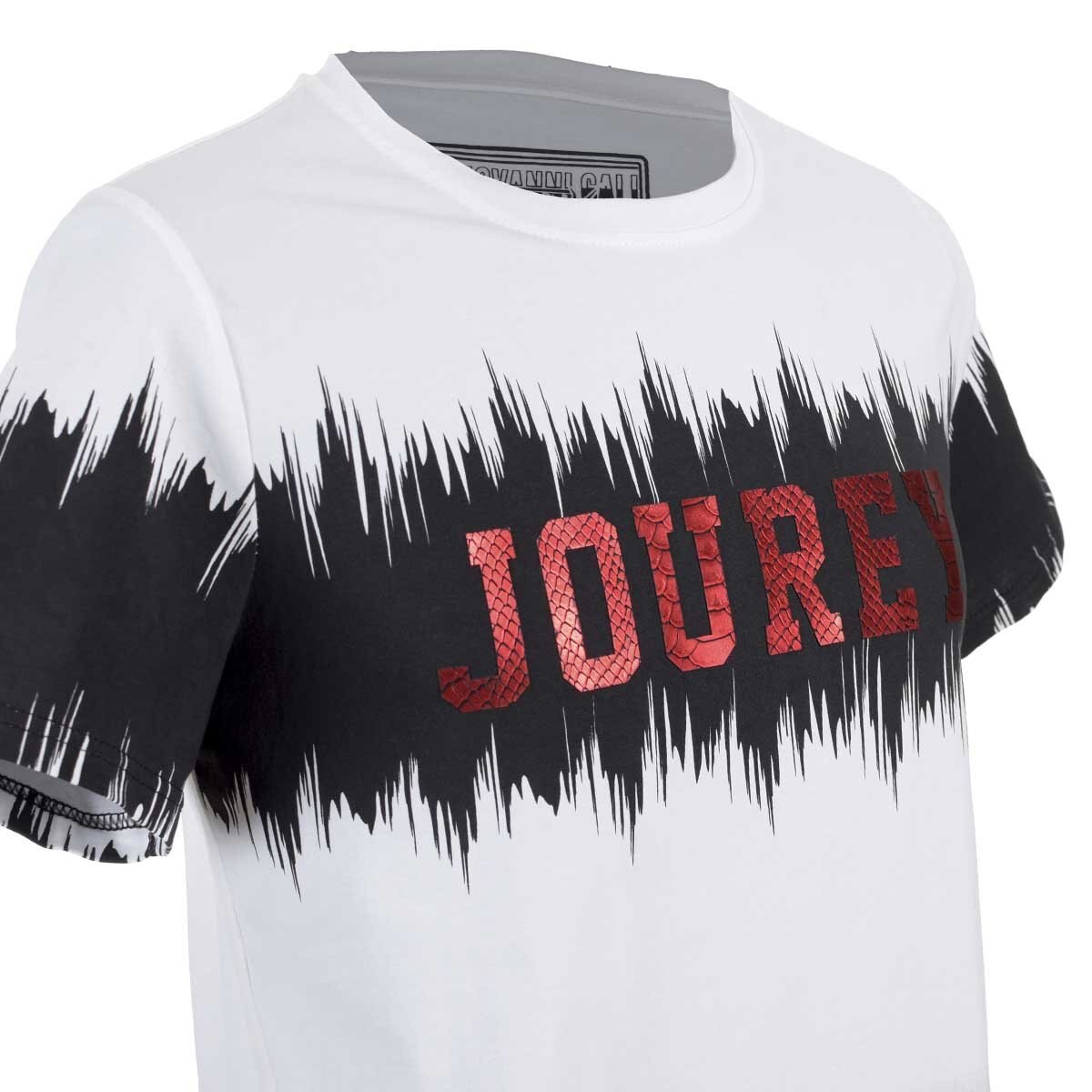 Playera Manga Corta con Diseño Degradado Giovanni Gali para Caballero