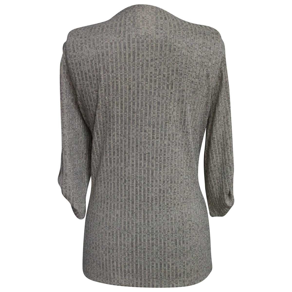 Blusa para Dama Manga 3/4 Escote V Mabel