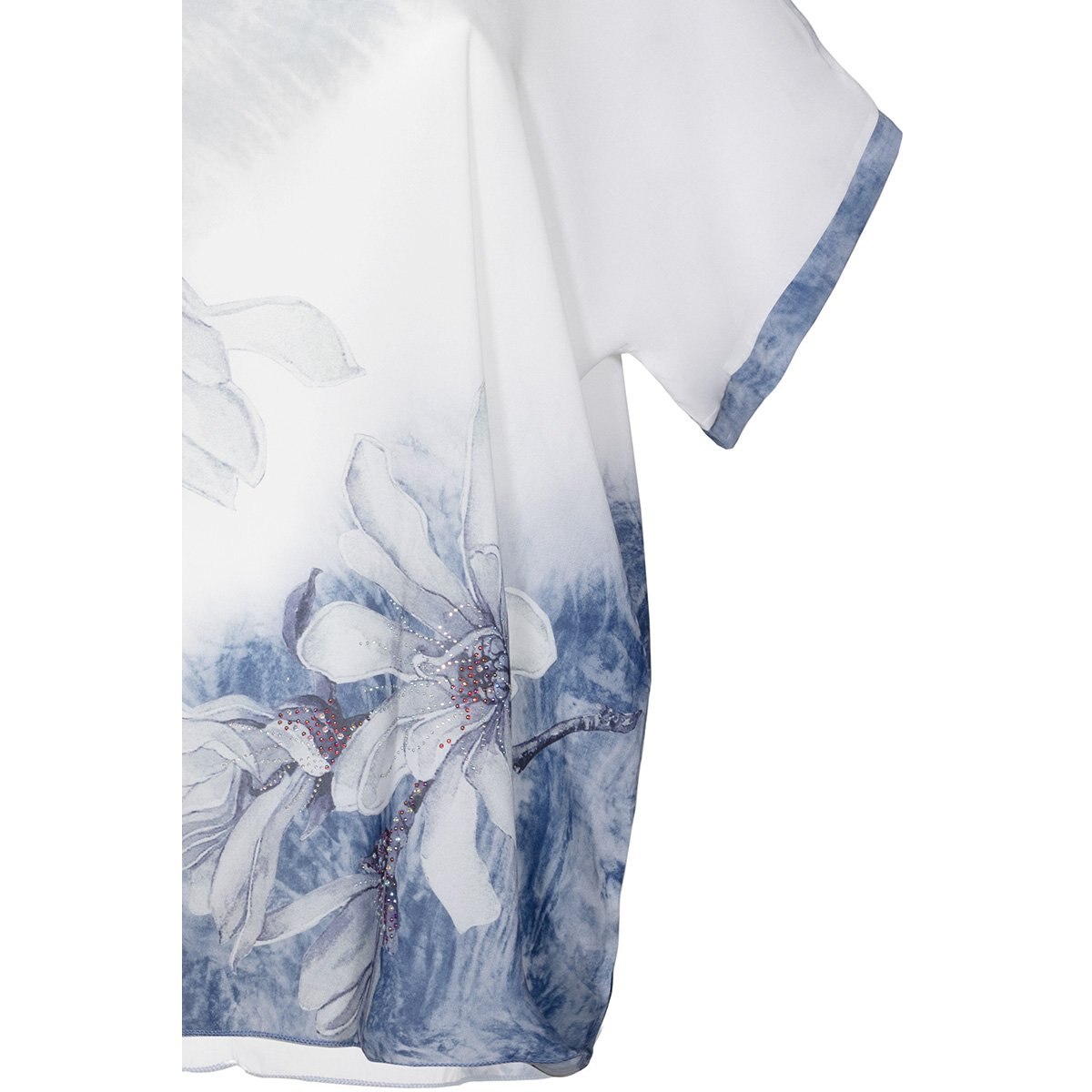 Blusa para Dama Cuello Redondo al Frente Top Studio si