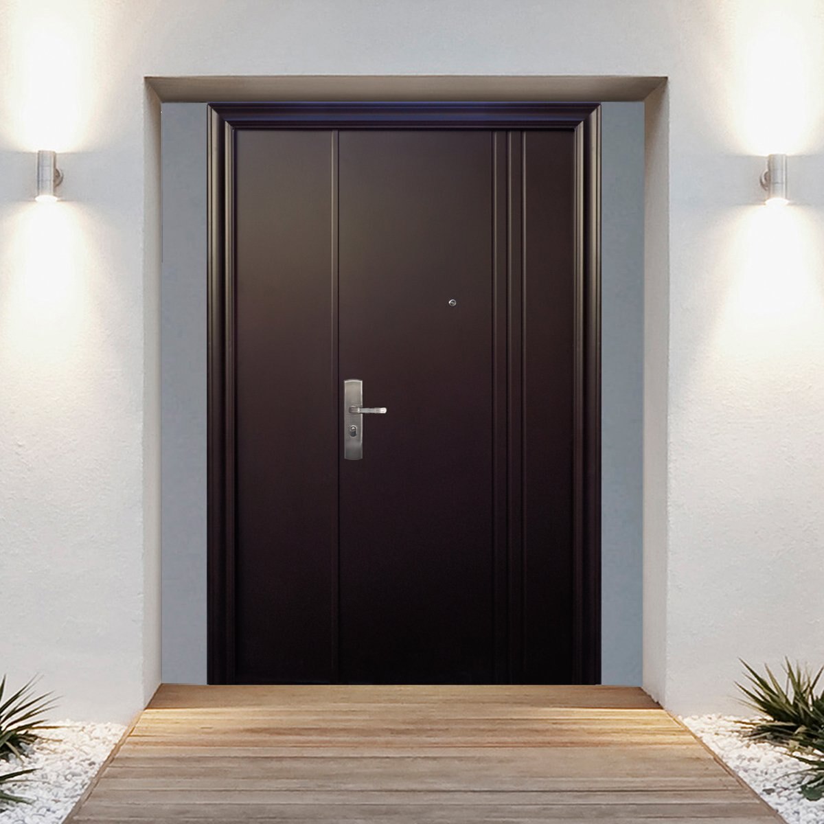 Puerta de Seguridad 3L 120-213 con Fijo Apertura Derecha Xe Seguridad