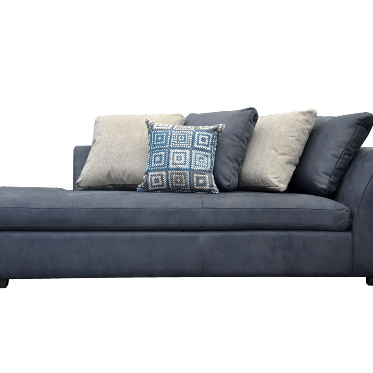 Sala Modular 2 Piezas Izquierdo Antares Azul Muebles Liz