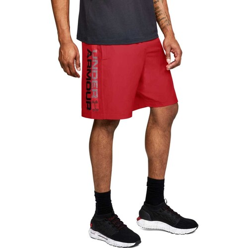 Short Rojo Under Armour - Caballero