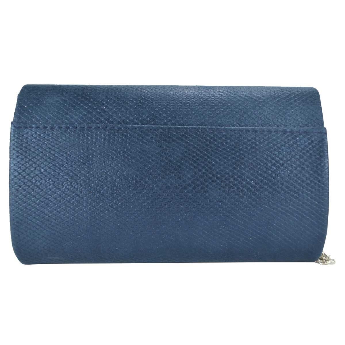 Bolsa de Noche Negro Azul Huser para Dama