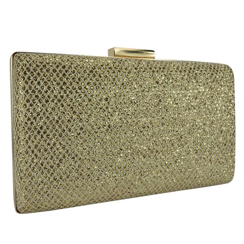 Bolsa de Noche Oro Oro Huser para Dama