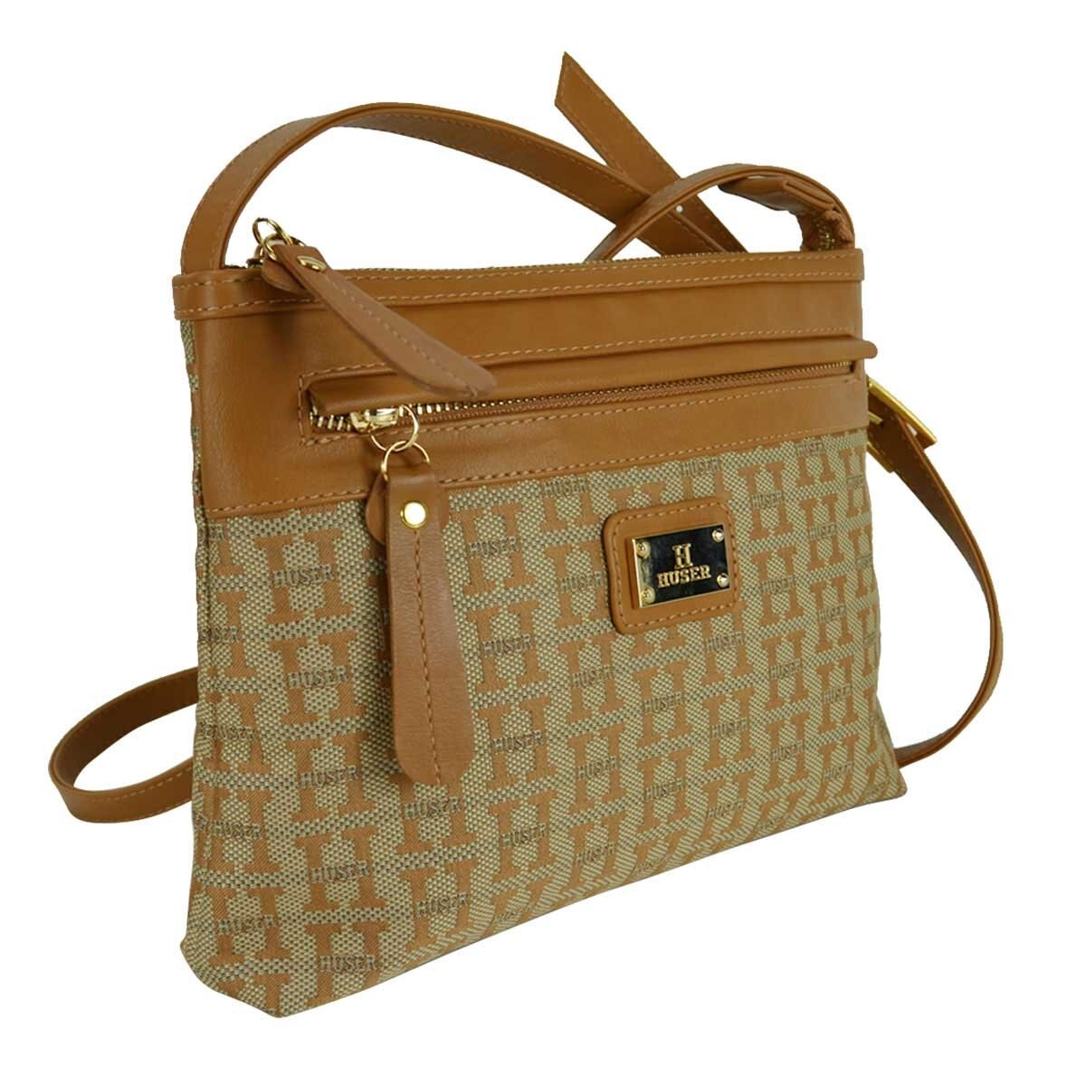 Bolsa Crossbody Monograma Huser