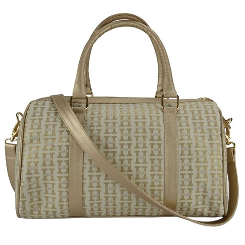 Bolsa Satchel Monograma con Cosmetiquera Huser