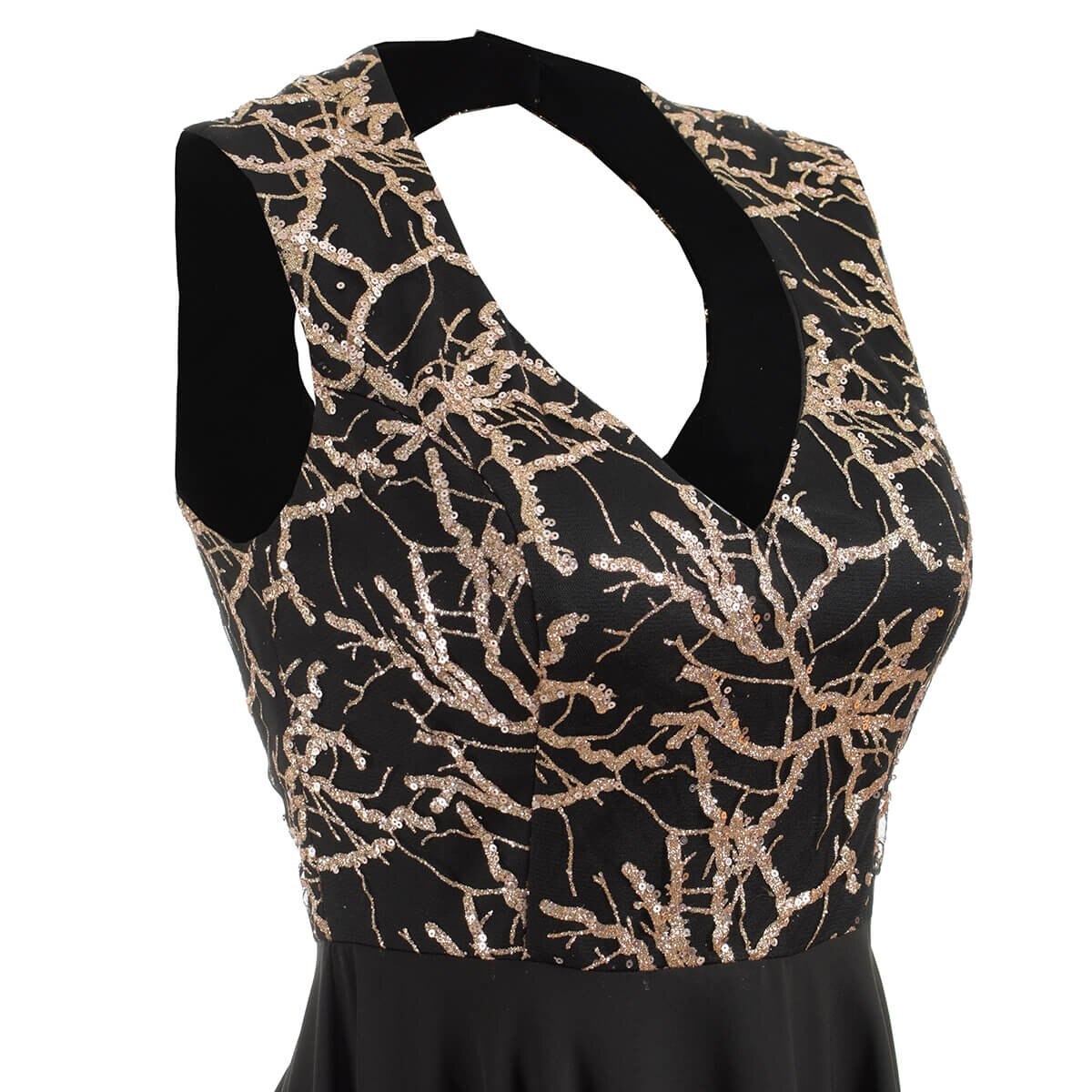 Vestido Talle Bordado Philosophy Jr Nights para Dama