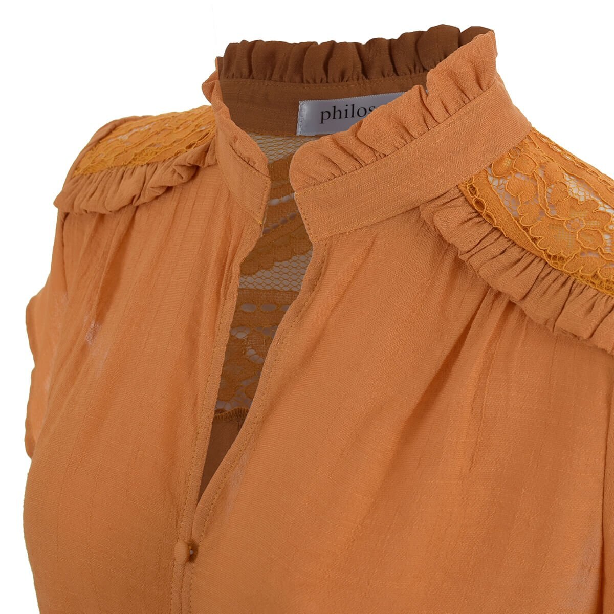 Blusa Cuello Mao Philosophy Jr. para Dama