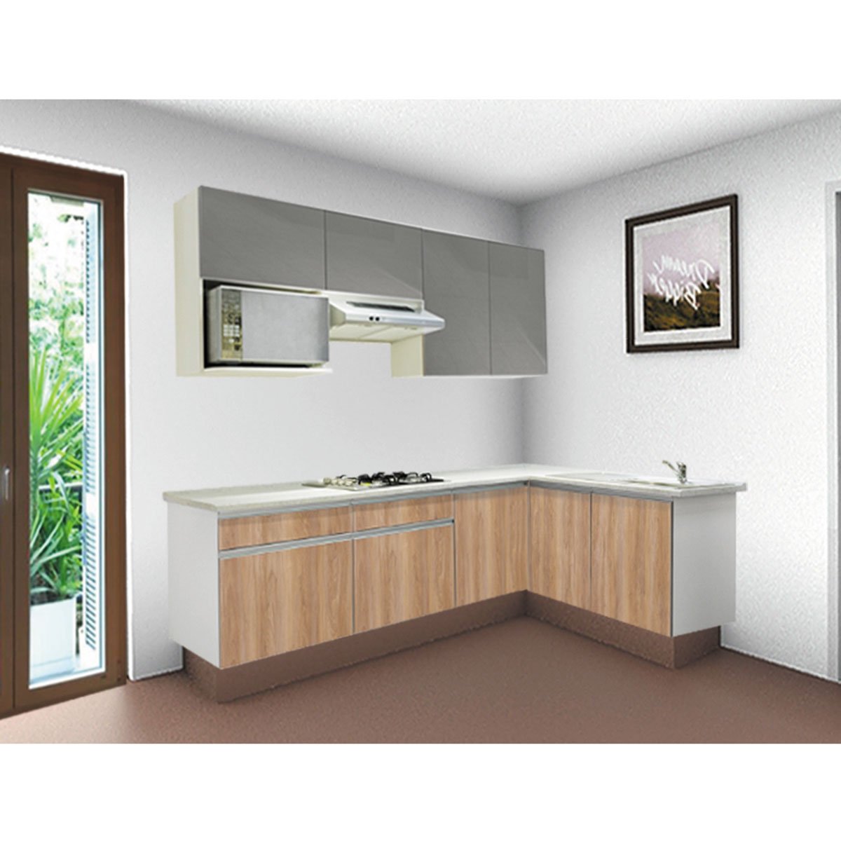 Cocina Bruselas 2.34 X 1.51 Izquierda Ferreti