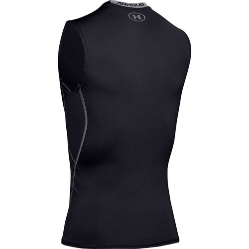 Playera Sin Manga Negra Under Armour - Caballero
