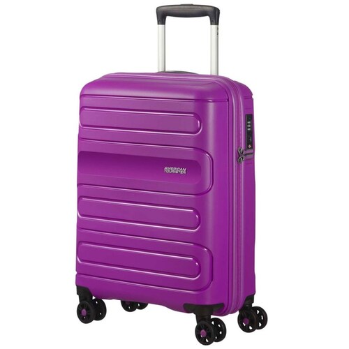 Maleta Vertical de 20" Morado Sunside American Tourister