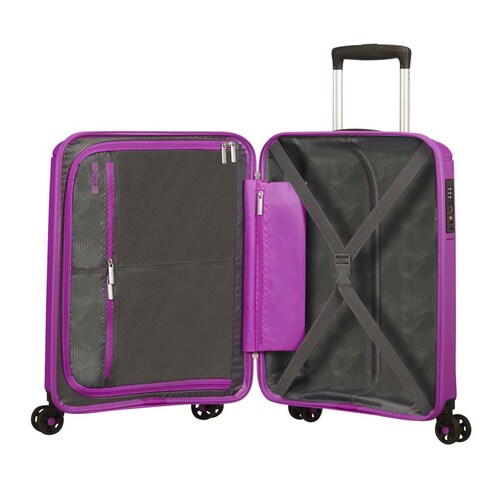 Maleta Vertical de 20" Morado Sunside American Tourister