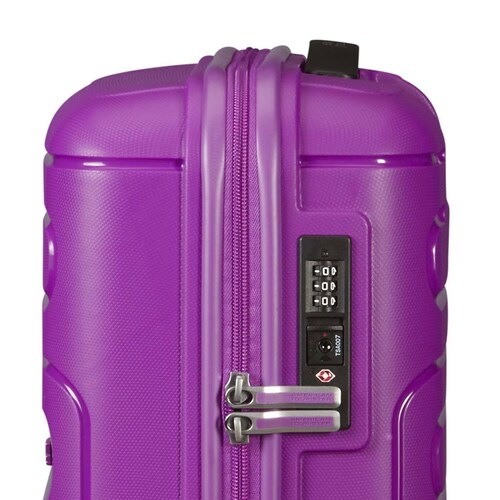 Maleta Vertical de 20" Morado Sunside American Tourister