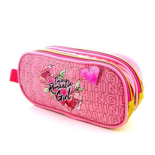 Lapicera Leslie Romántica Rosa Polinesios