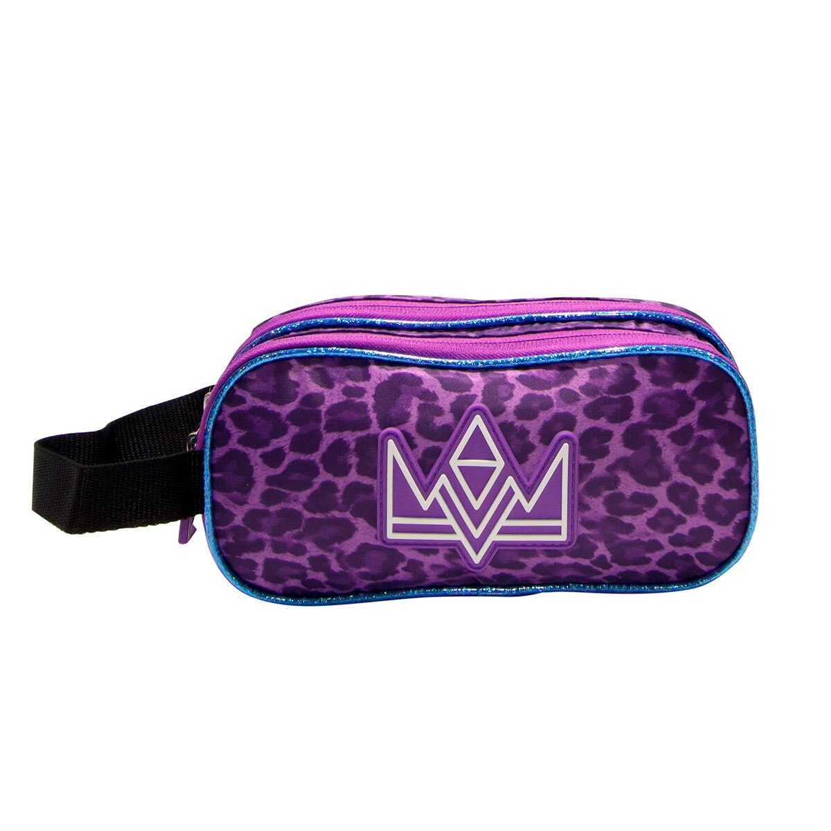 Lapicera Karen Animal Print Morado Polinesios