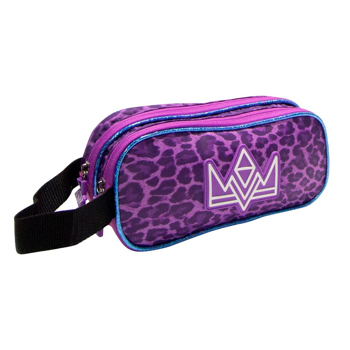 Lapicera Karen Animal Print Morado Polinesios