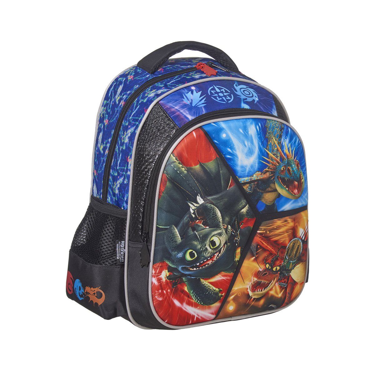 Mochila Kinder Brilla Como Dragones Photopack