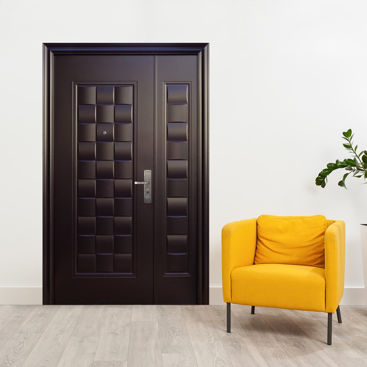 Puerta de seguridad luxury 120-213 con fijo apertura izquierda xe