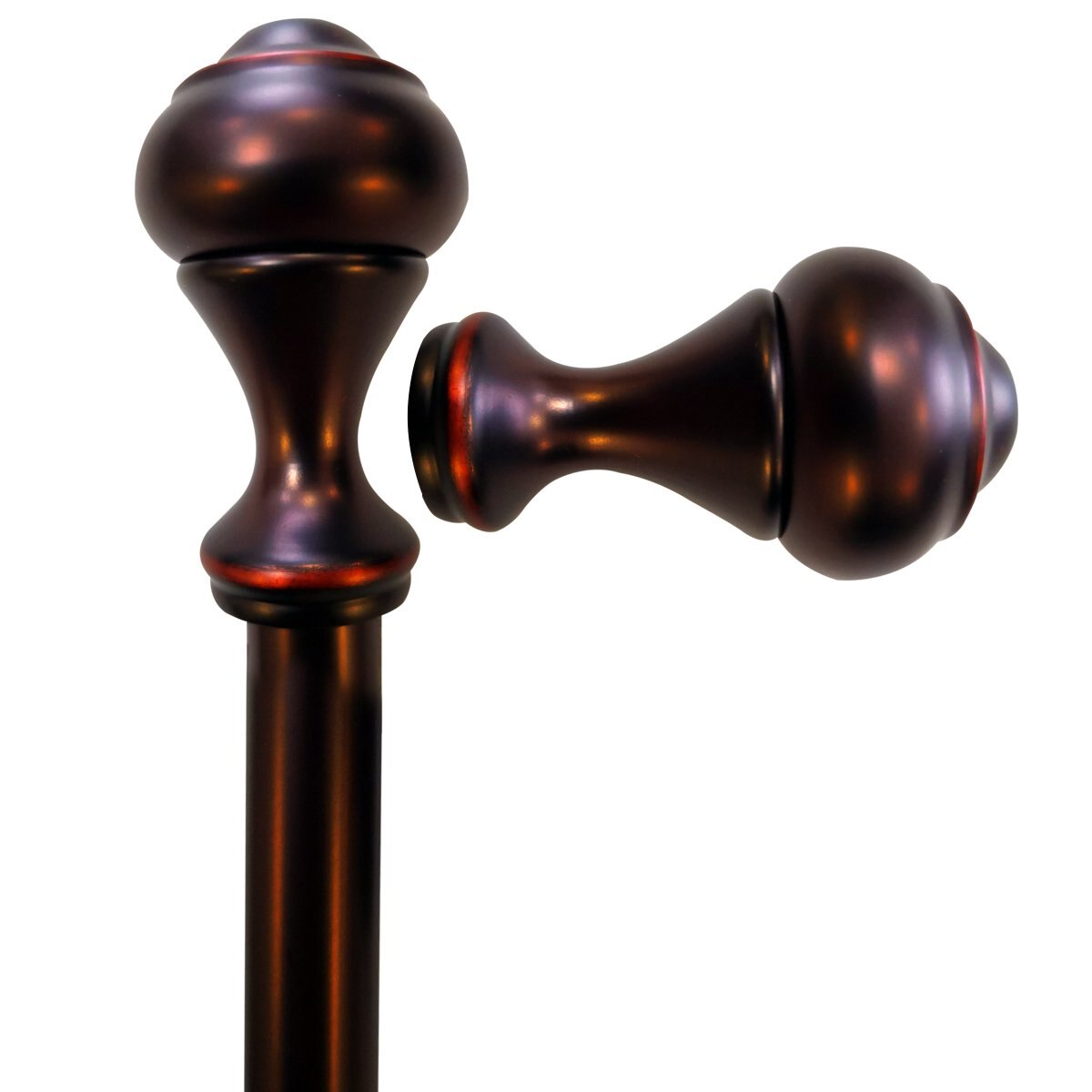 Cortinero Coordinado Esquire 1.6 Cm 0.71-1.22 M. Bronce Aceitado Fua