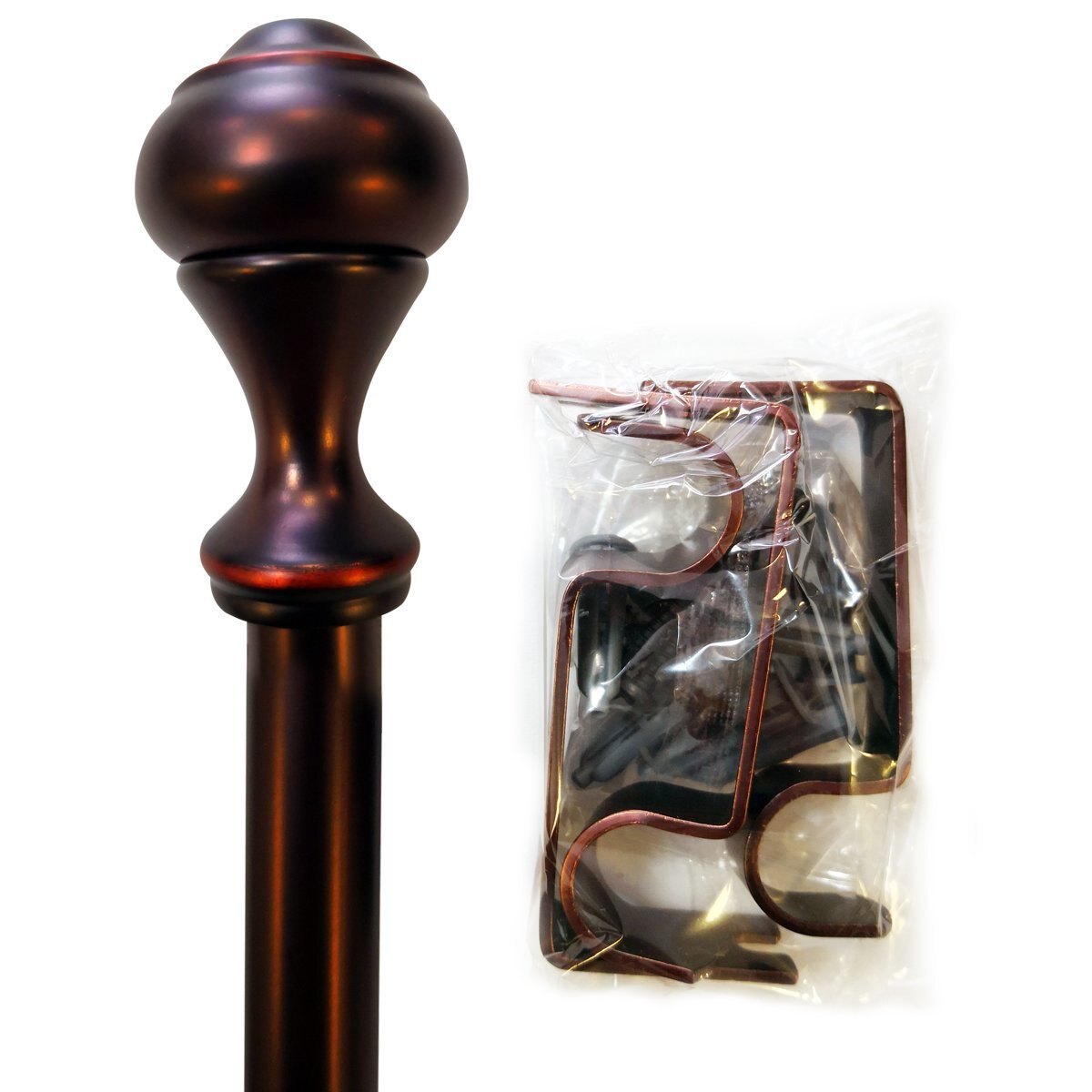 Cortinero Coordinado Esquire 1.6 Cm 0.71-1.22 M. Bronce Aceitado Fua