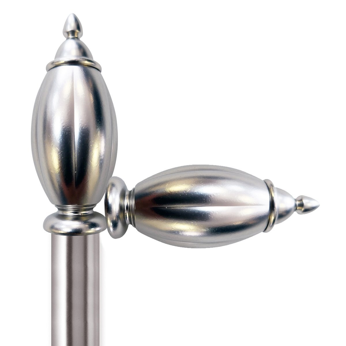 Cortinero Coordinado Egg 1.6 Cm 0.71-1.22 Plata Fua