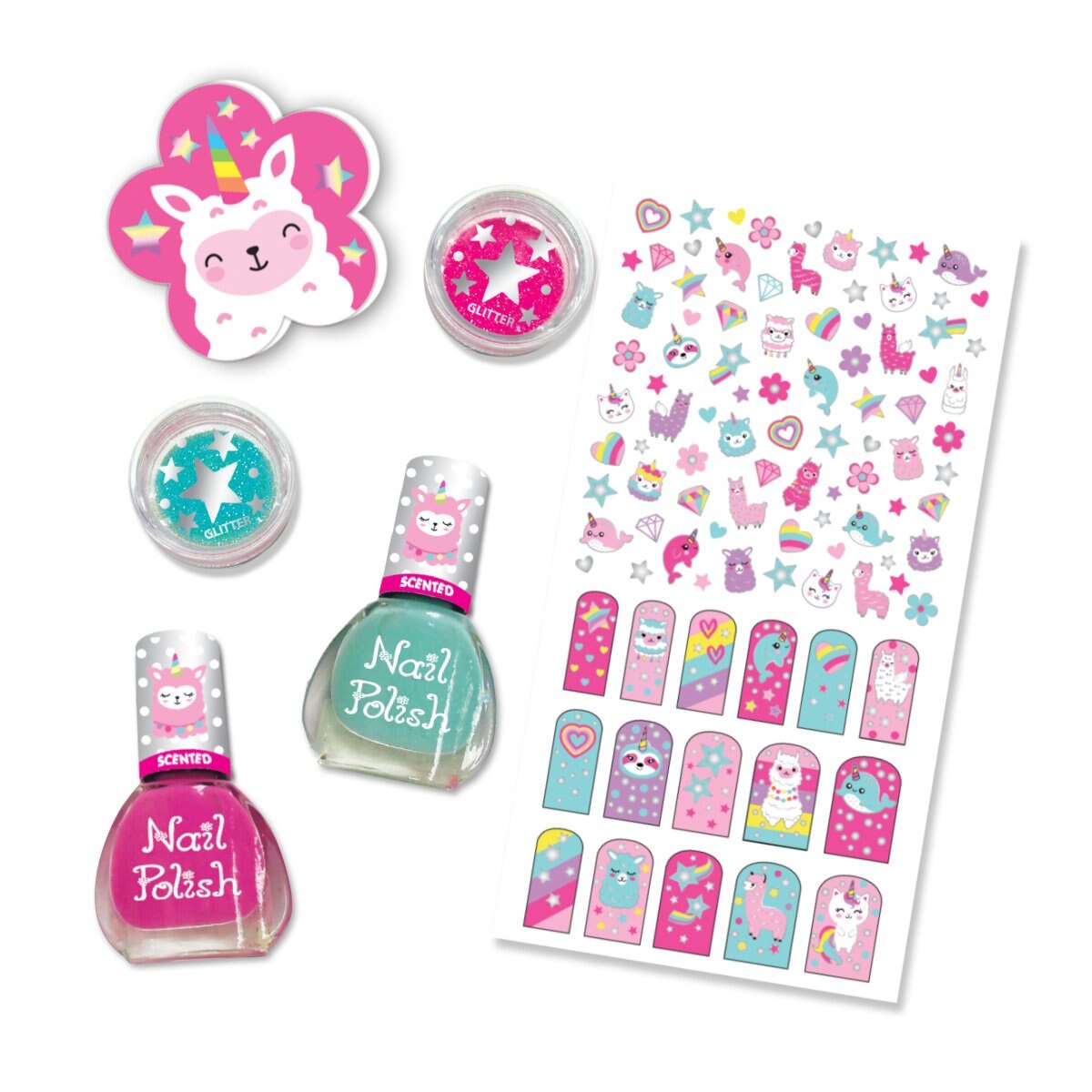 Juego de Uñas Perfumado con Accesorios Amigos Mágicos Hot Focus