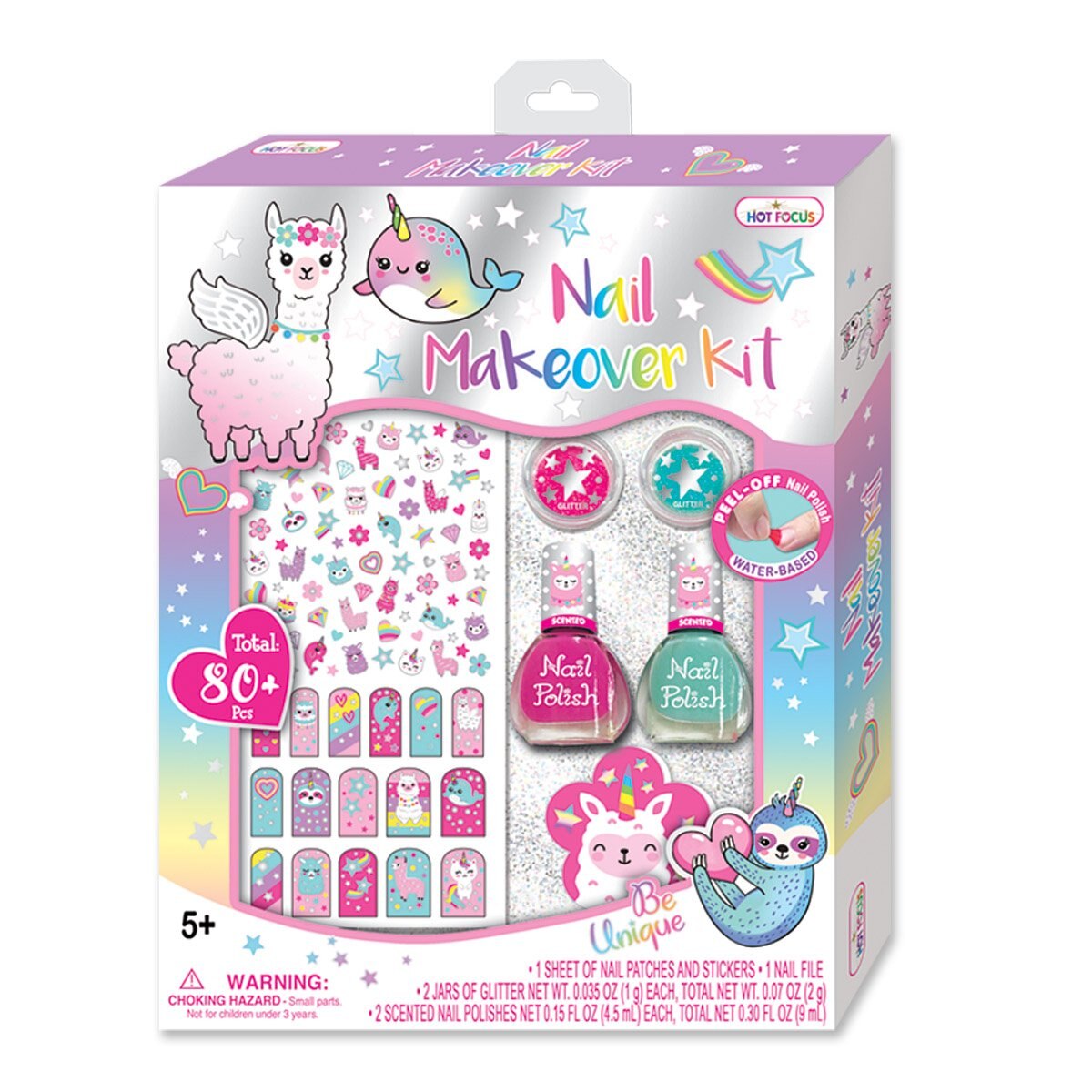 Juego de Uñas Perfumado con Accesorios Amigos Mágicos Hot Focus