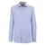 Camisa de Vestir para Hombre Color Azul de Rayas Carlo Corinto Slim Fit