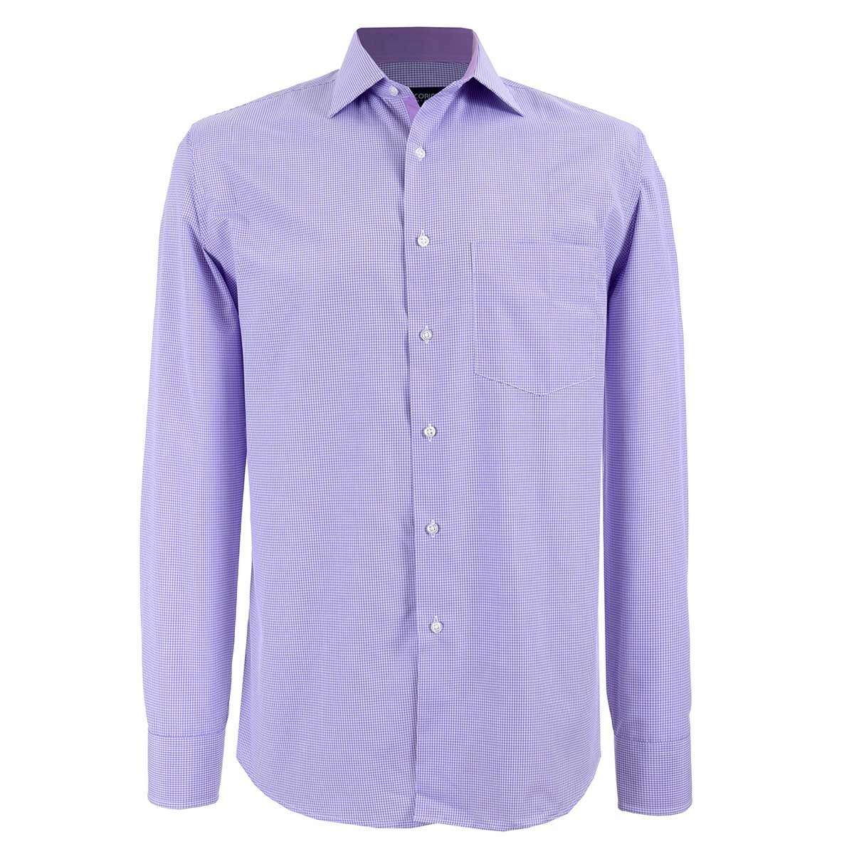 Camisa de Vestir para Caballero de Micro Cuadros Carlo Corinto Paris