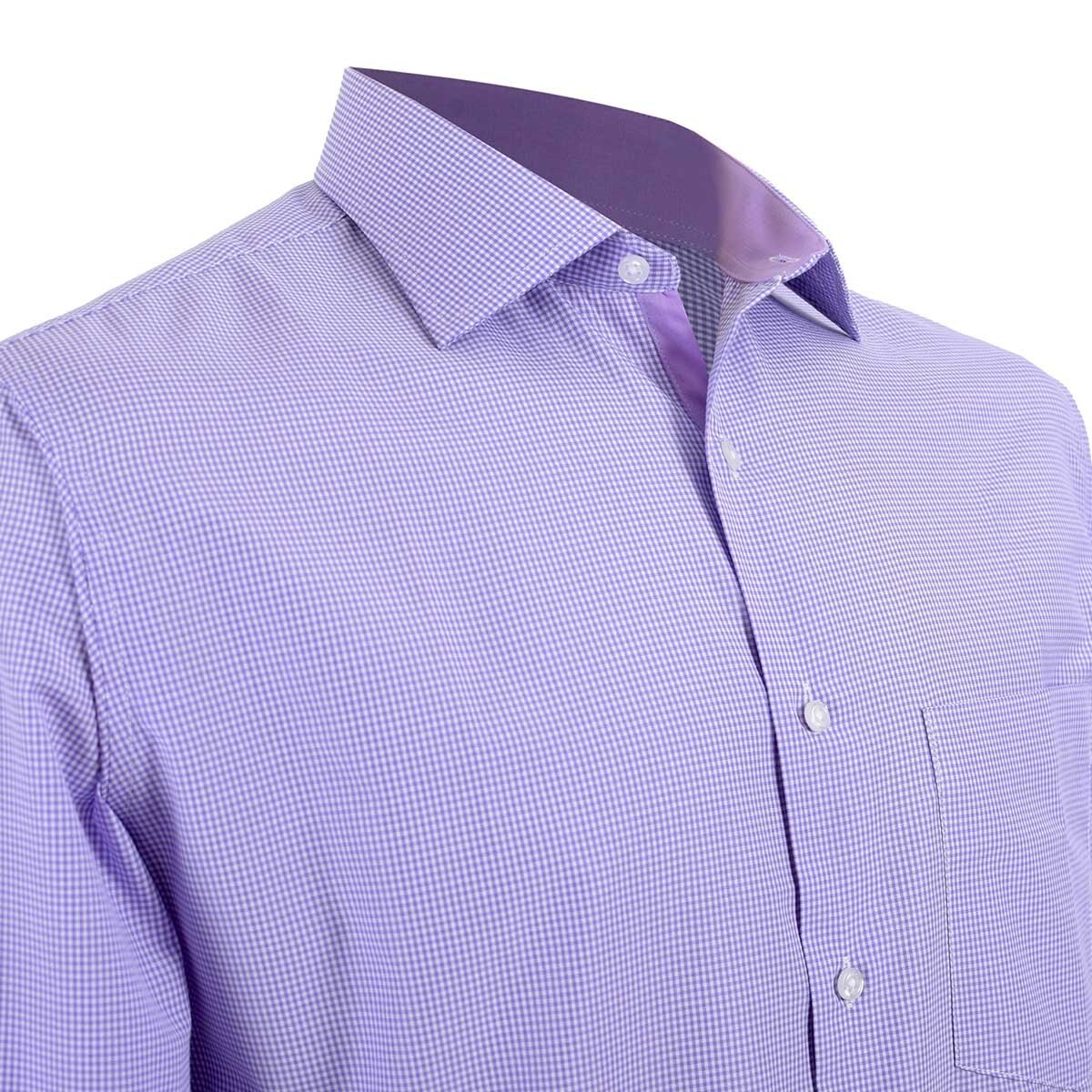 Camisa de Vestir para Caballero de Micro Cuadros Carlo Corinto Paris