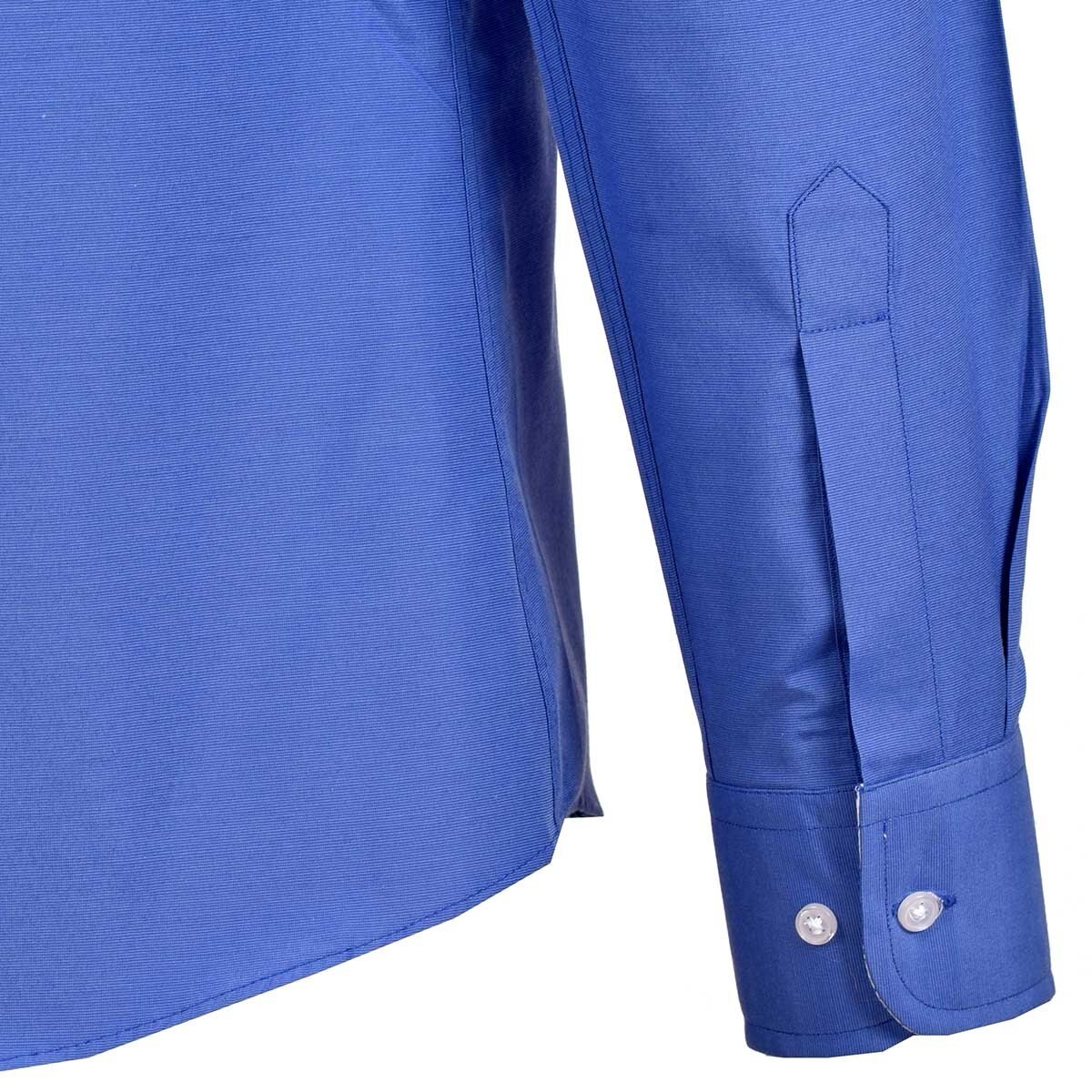 Camisa de Vestir para Caballero Color Azul Carlo Corinto Slim Fit