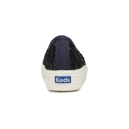 Tenis Tipo Slip On Color Azul Obscuro Keds