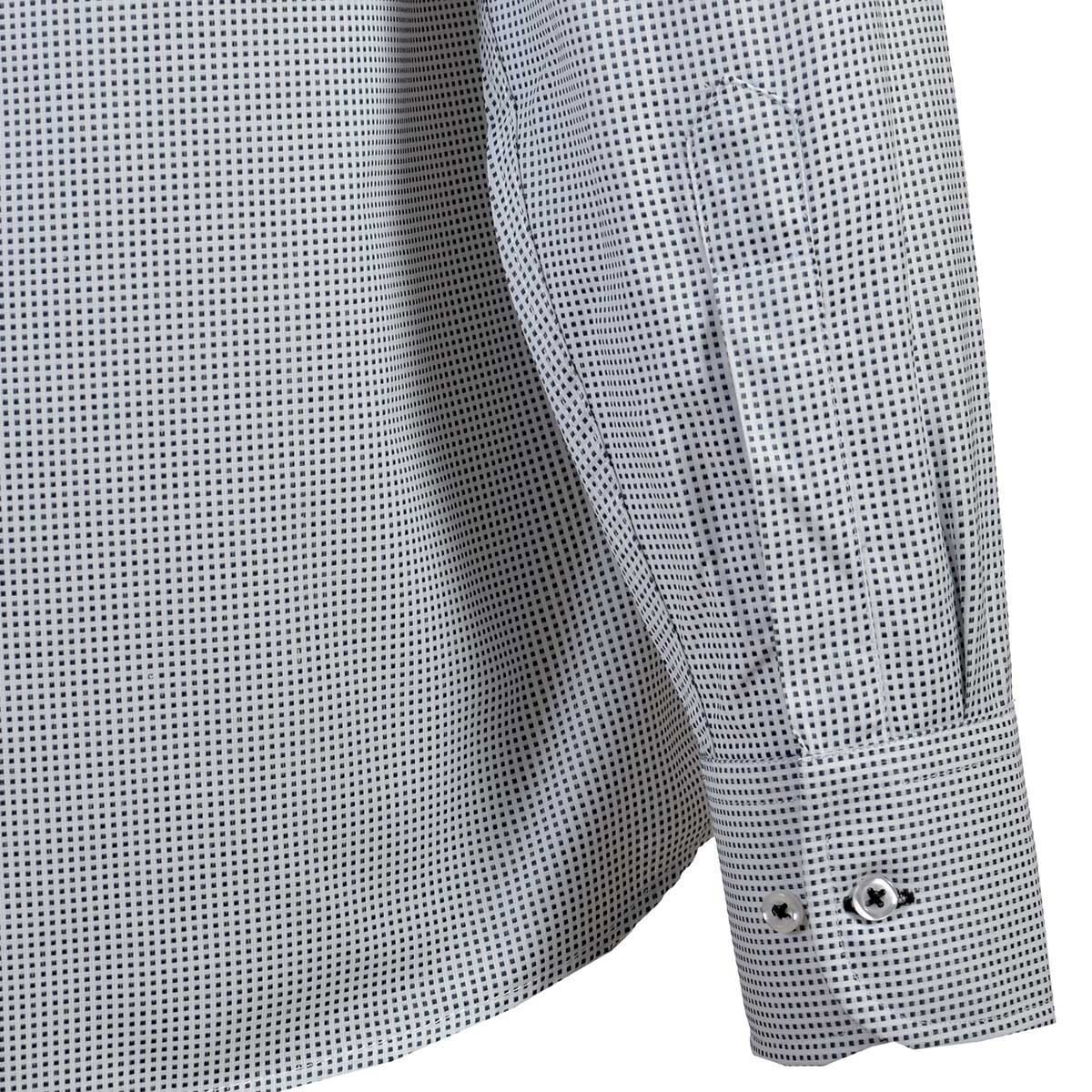 Camisa de Vestir para Caballero Negro Combinado Carlo Corinto Paris