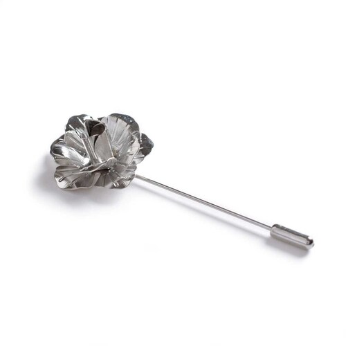 Fistol para Caballero en Forma de Flor Plata Hickok