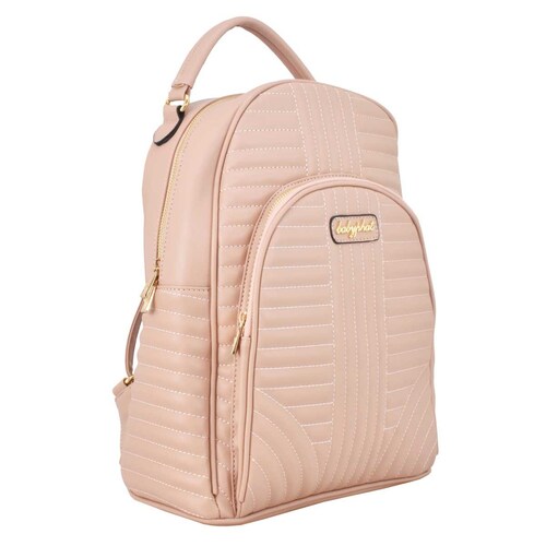 Bolso Backpack Rosa con Capitonado Baby Phat