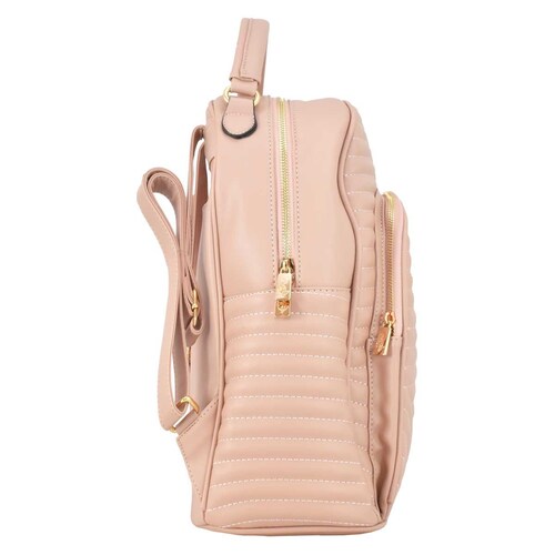 Bolso Backpack Rosa con Capitonado Baby Phat