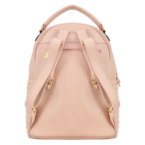 Bolso Backpack Rosa con Capitonado Baby Phat